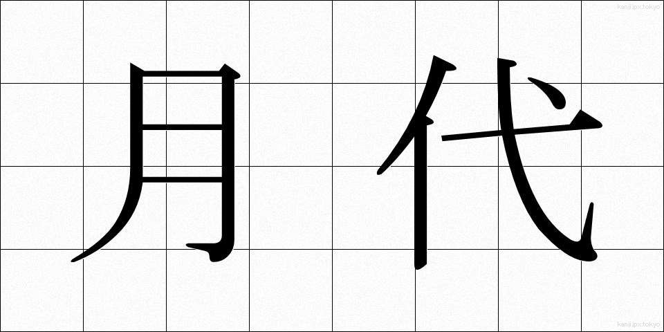 月代 (さかやき)