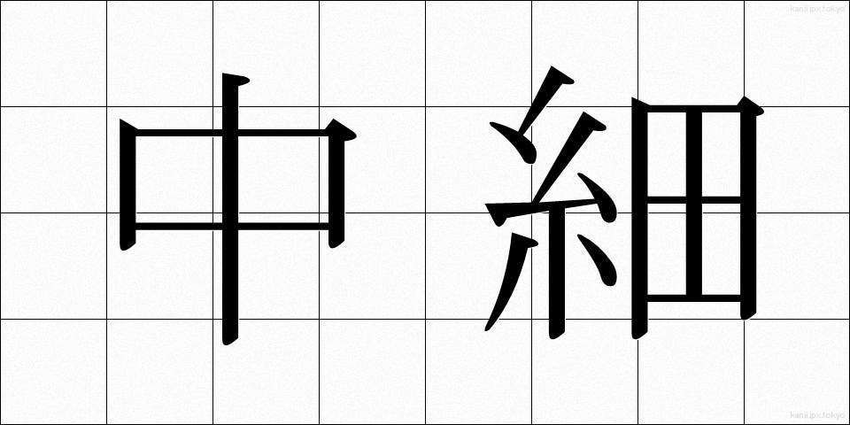 中細 (ちゅうさい)