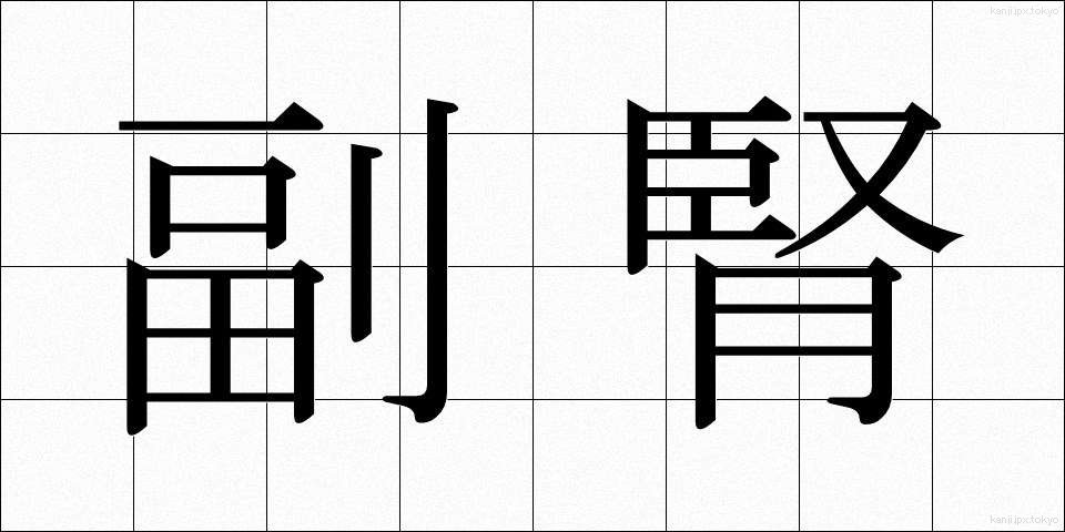 副腎 (ふくじん)