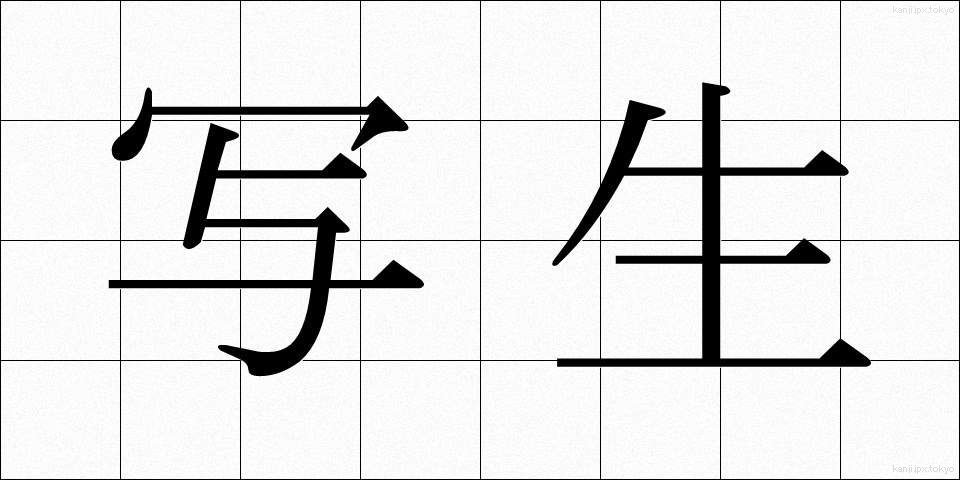 写生 (しゃせい)