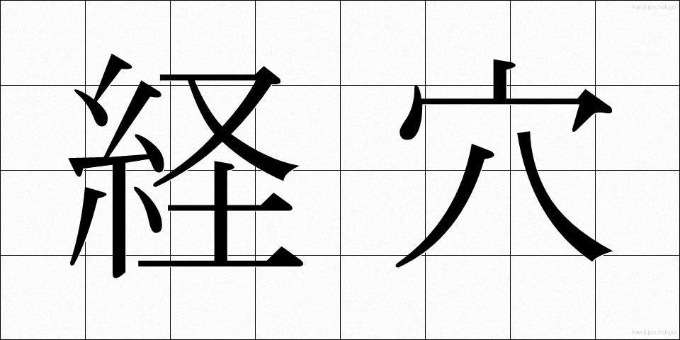 経穴 (けいけつ)