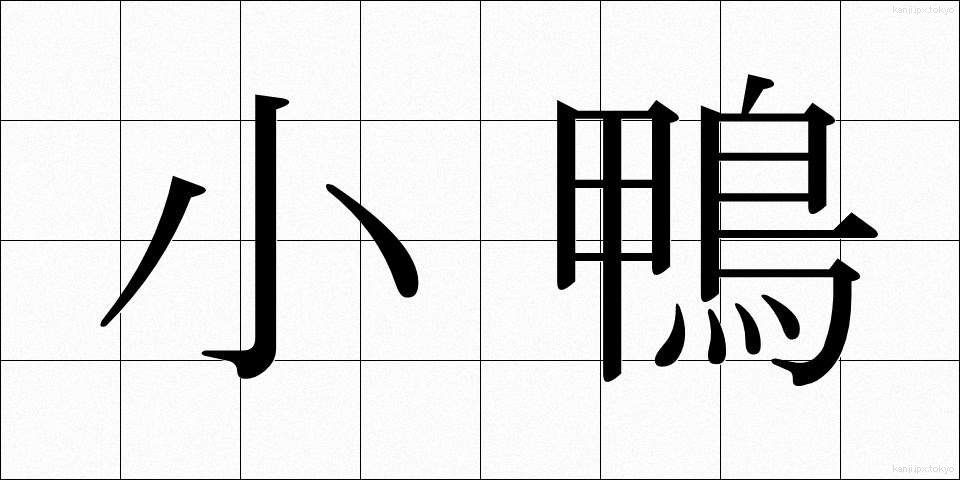 小鴨 (こがも)