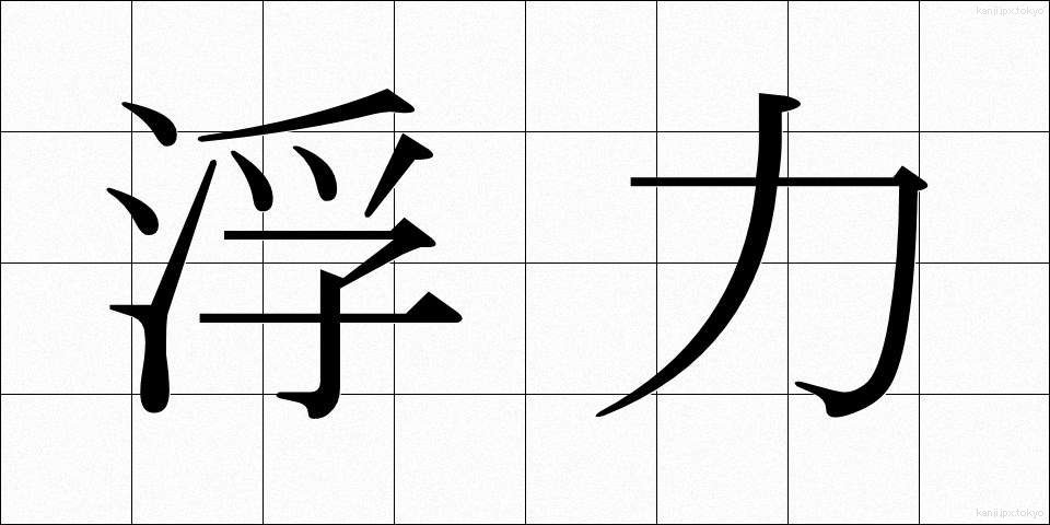 浮力 (ふりょく)