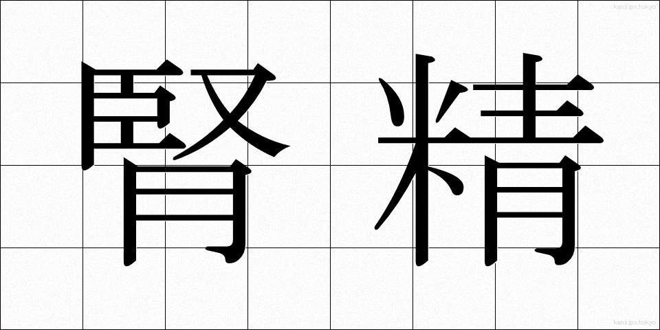腎精 (じんせい)