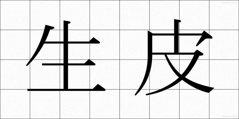 生皮 (なまかわ)