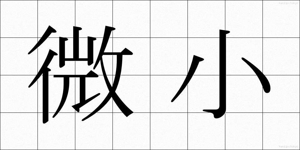 微小 (びしょう)