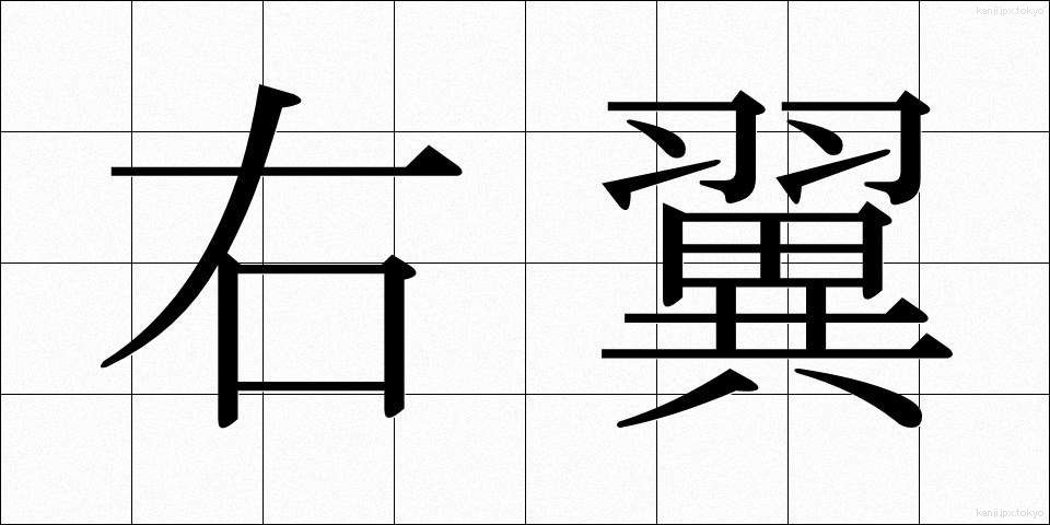 右翼 (うよく)