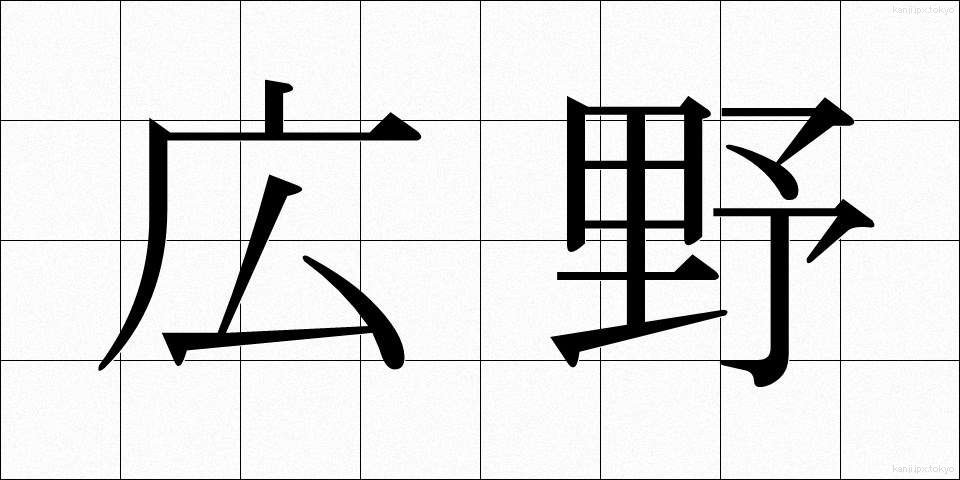 広野 (こうや)