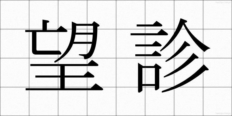 望診 (ぼうしん)