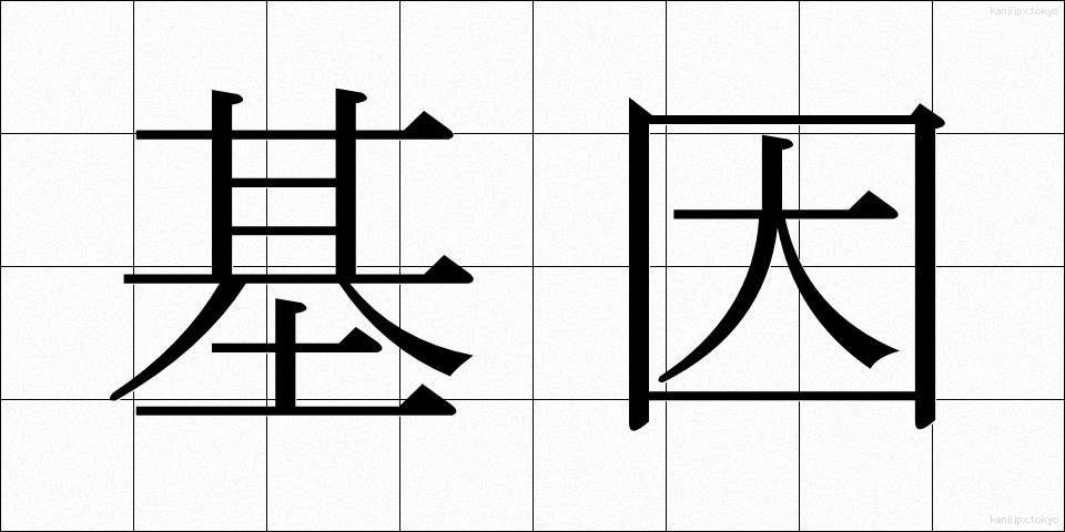基因 (きいん)