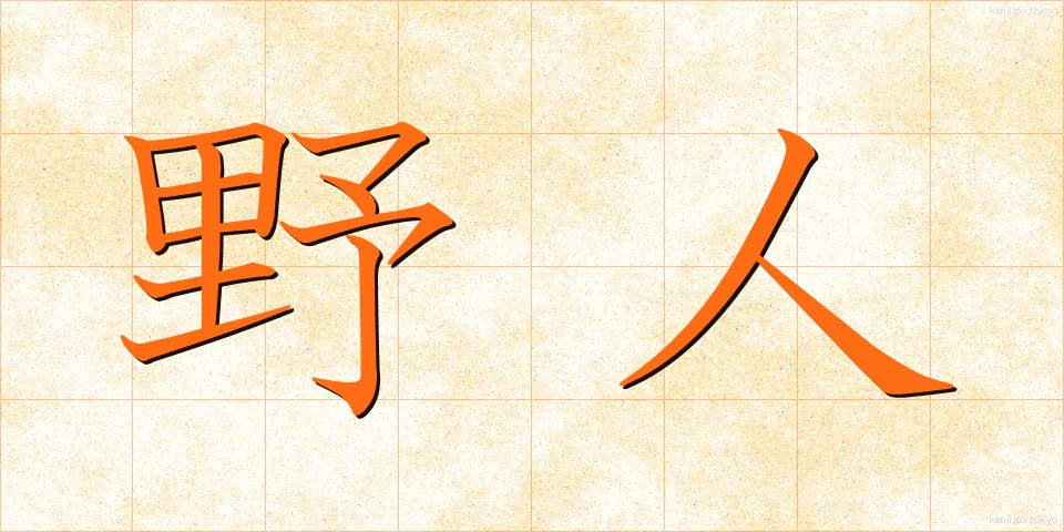 野人 (やじん)