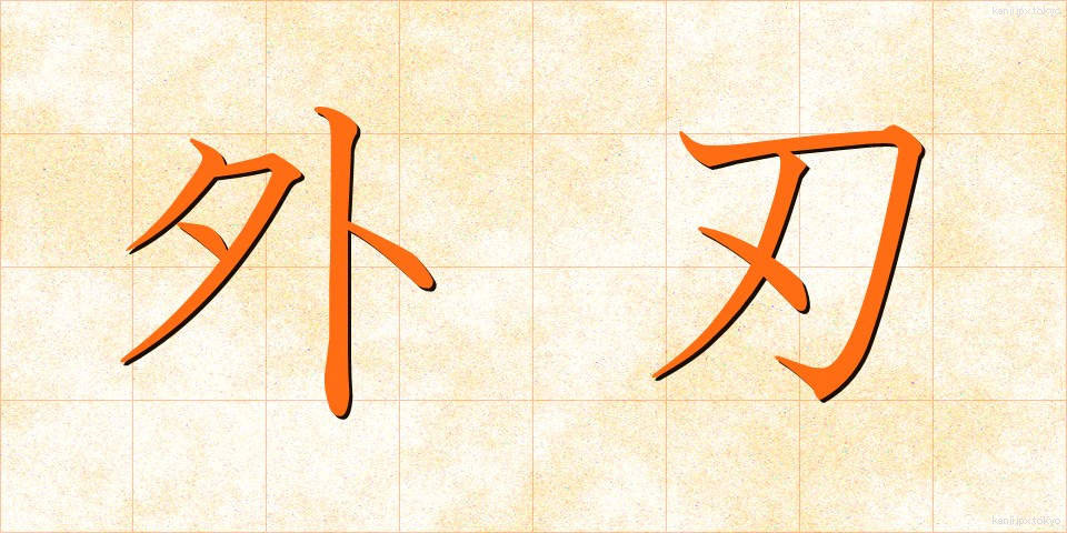 外刃 (がいば)