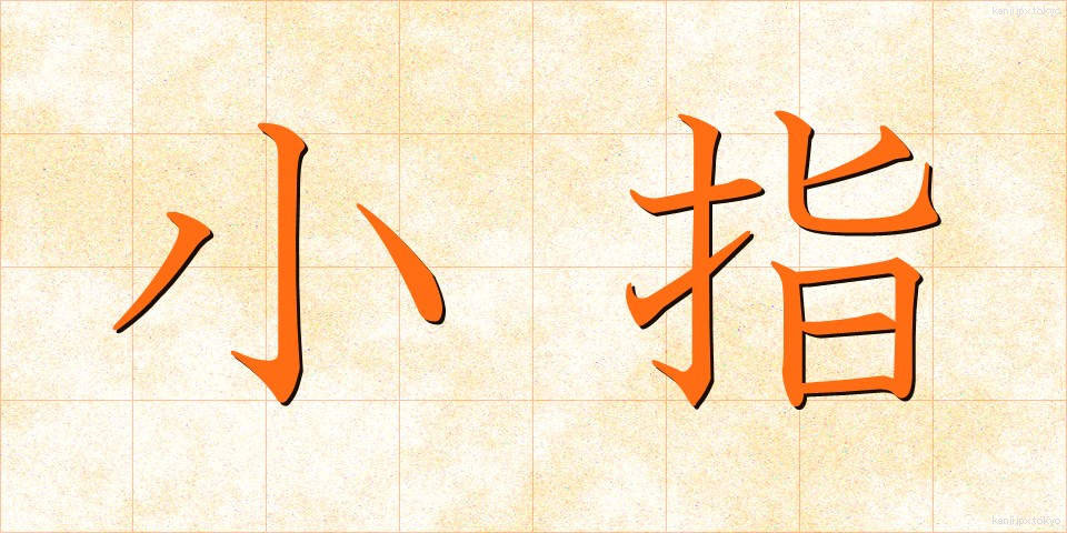 小指 (こゆび)