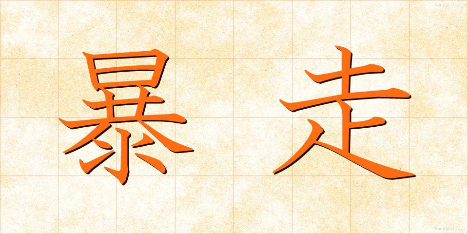 暴走 (ぼうそう)