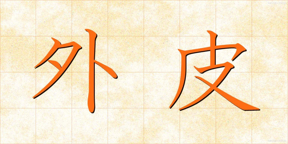 外皮 (がいひ)