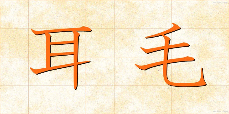 耳毛 (みみげ)