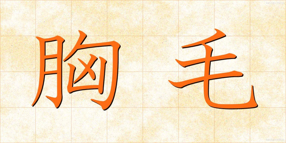 胸毛 (むねげ)