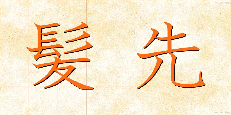 髪先 (かみさき)