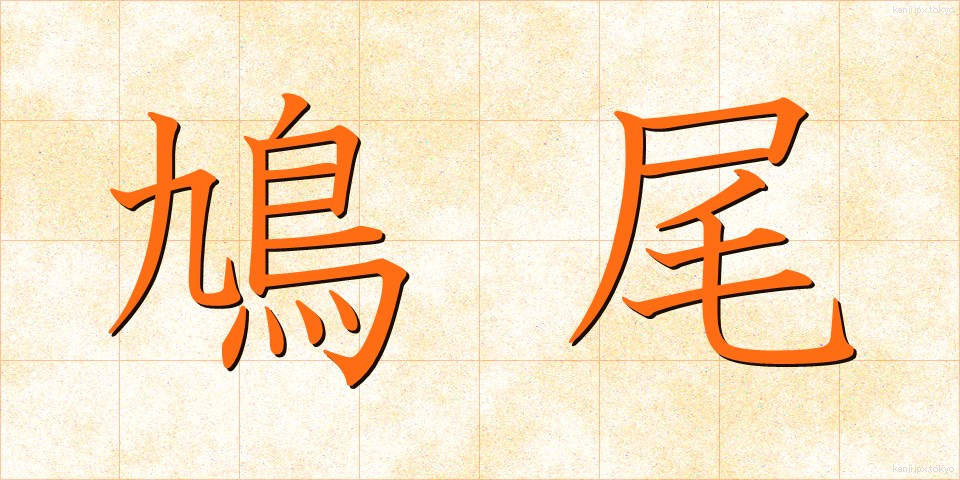 鳩尾 (きゅうび)