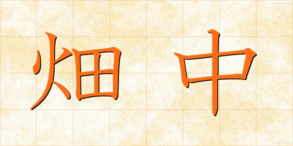 畑中 (はたなか)
