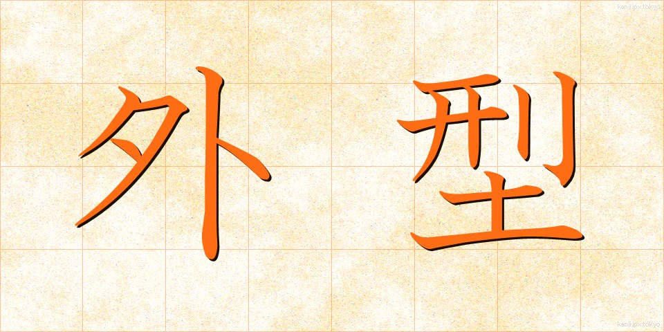 外型 (がいけい)