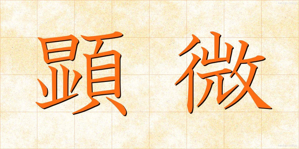 顕微 (けんび)