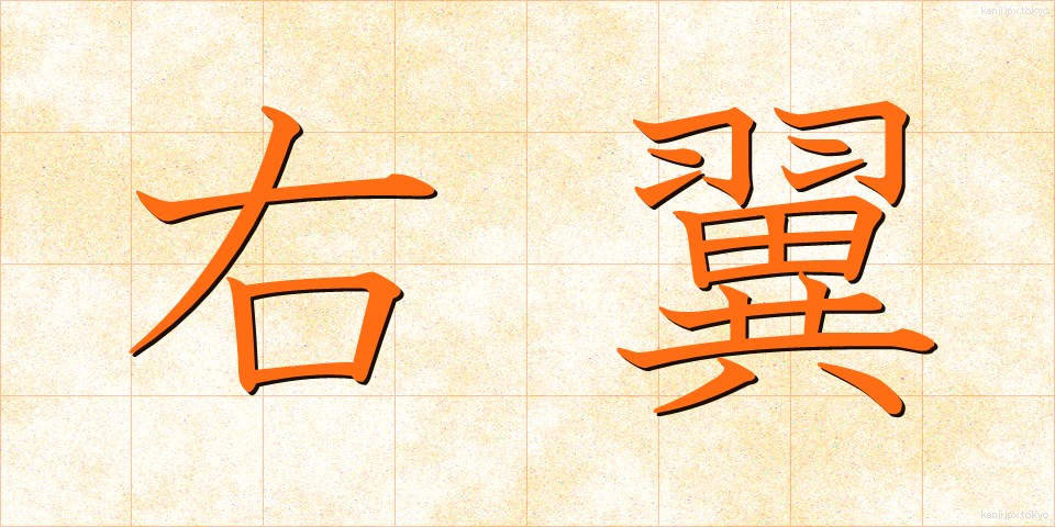 右翼 (うよく)