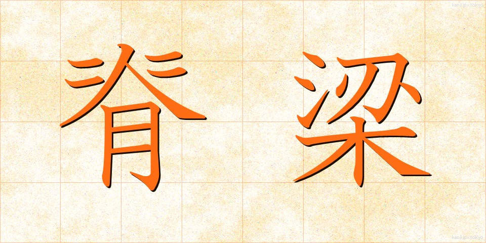 脊梁 (せきりょう)