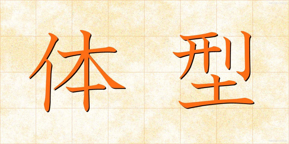 体型 (たいけい)