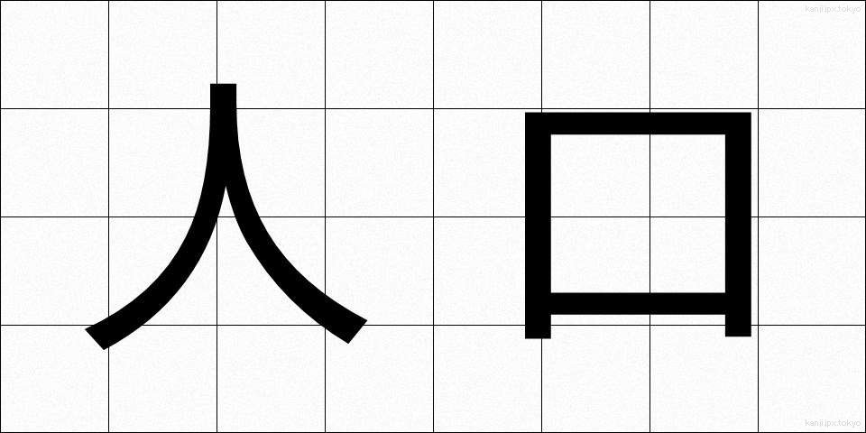 人口 (じんこう)