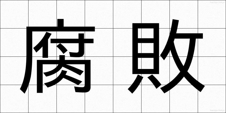 腐敗 (ふはい)