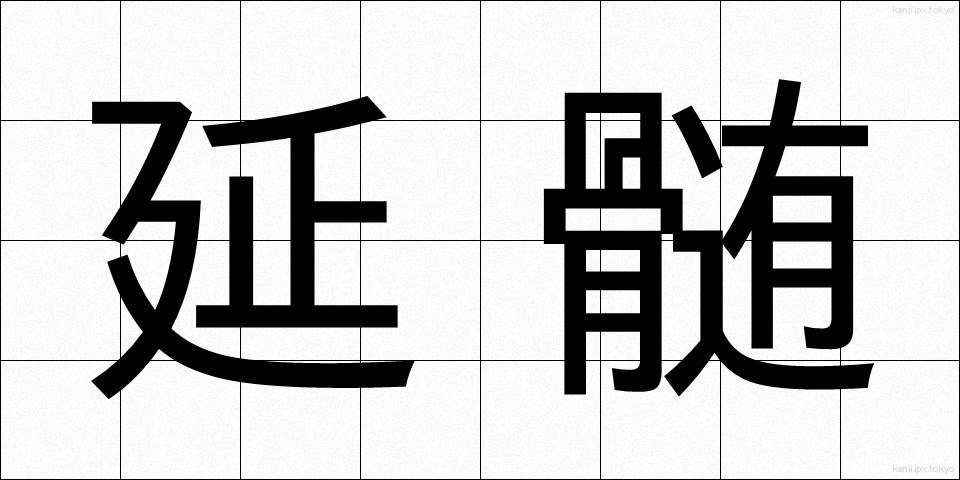 延髄 (えんずい)