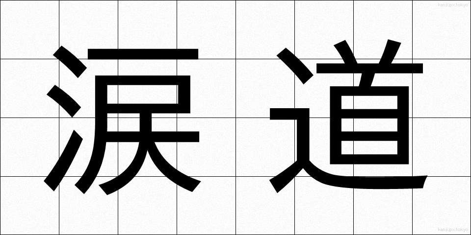 涙道 (るいどう)