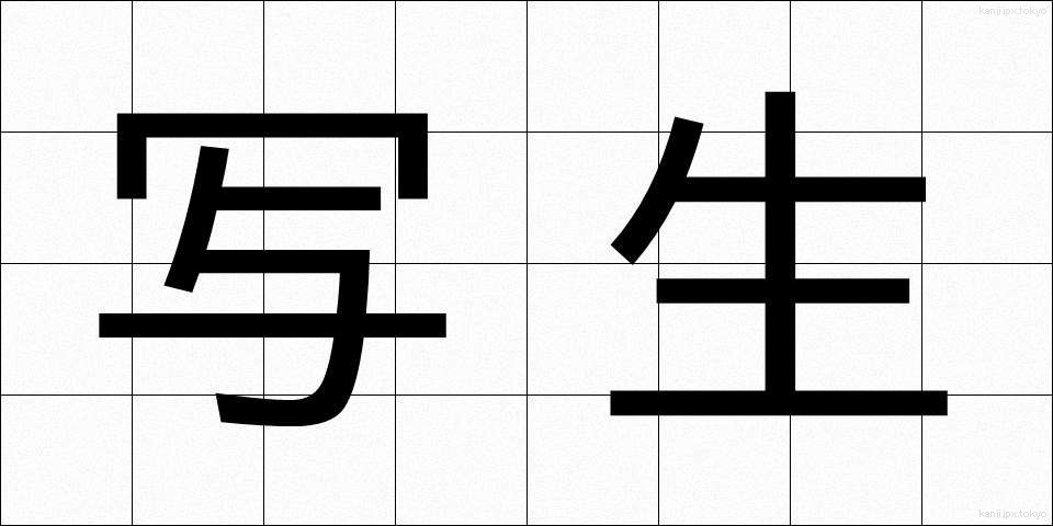 写生 (しゃせい)
