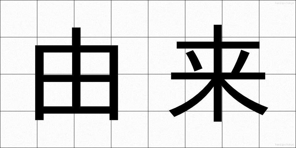 由来 (ゆらい)