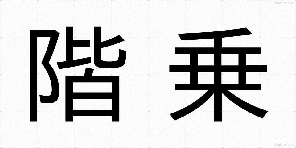 階乗 (かいじょう)