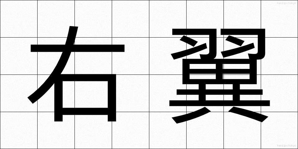 右翼 (うよく)