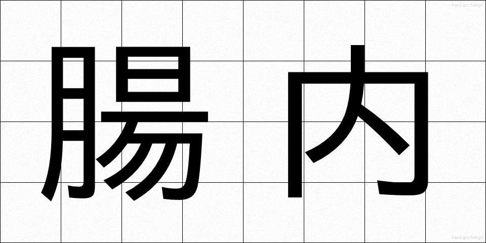 腸内 (ちょうない)
