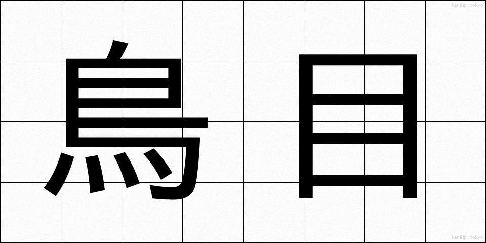 鳥目 (とりめ)