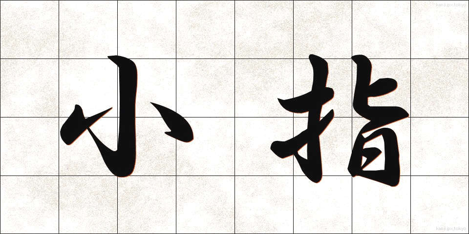 小指 (こゆび)
