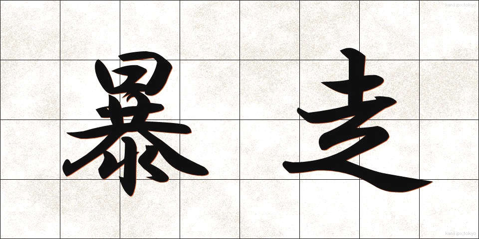 暴走 (ぼうそう)