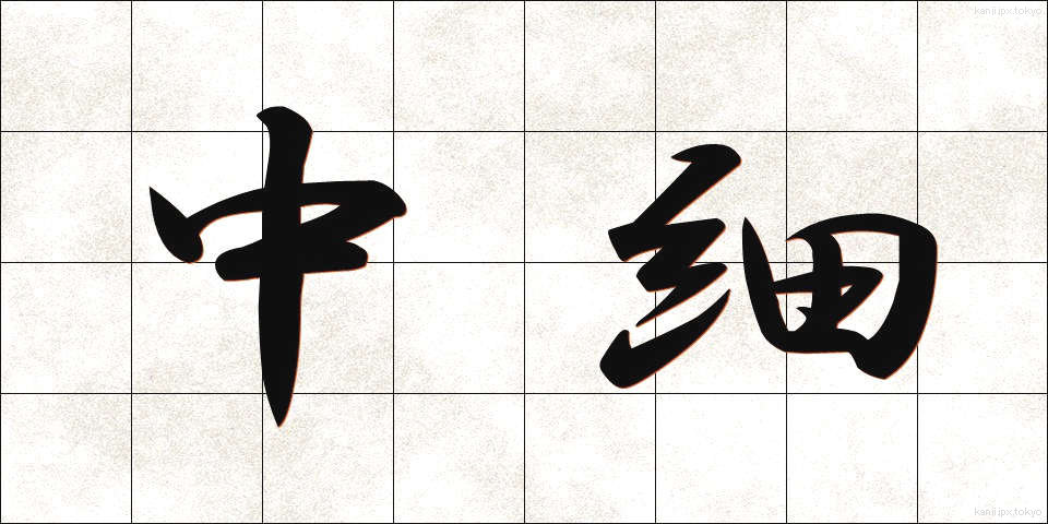 中細 (ちゅうさい)