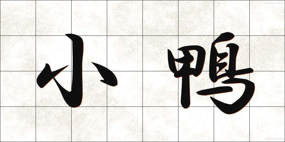 小鴨 (こがも)
