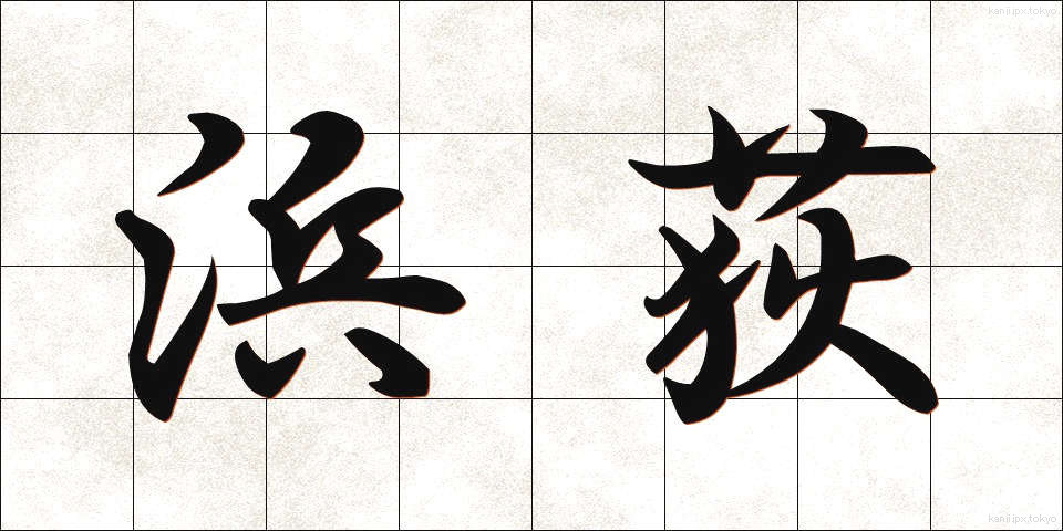 浜荻 (はまおぎ)
