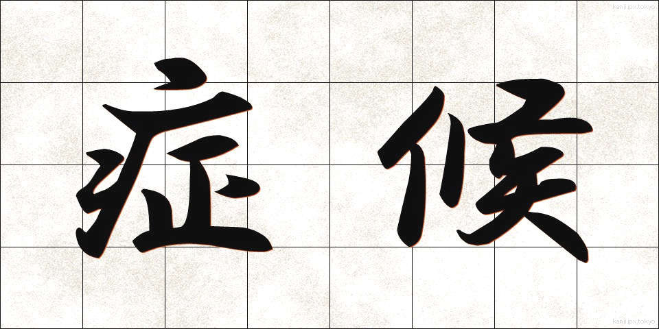 症候 (しょうこう)