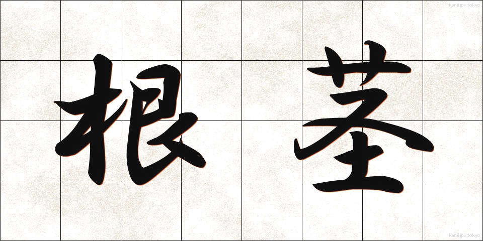 根茎 (こんけい)