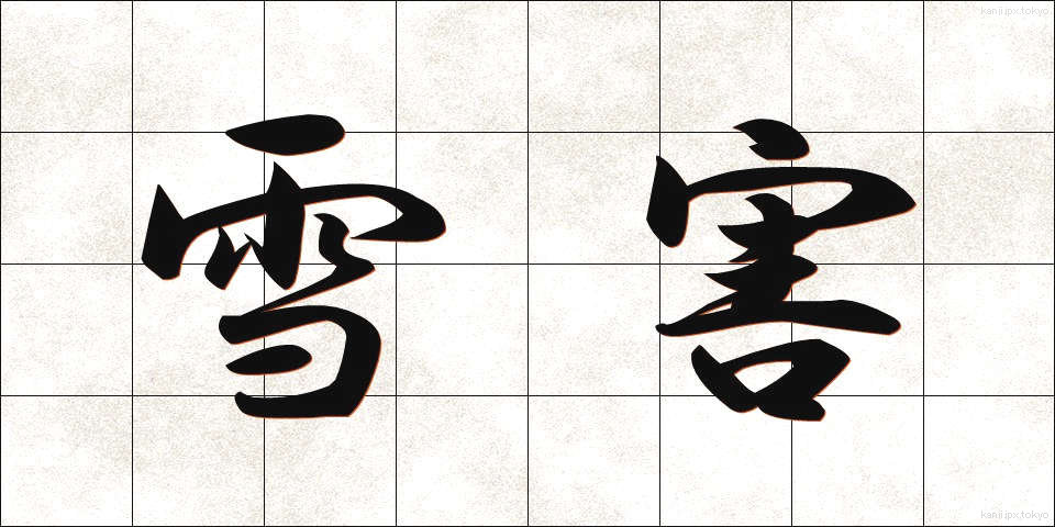 雪害 (せつがい)