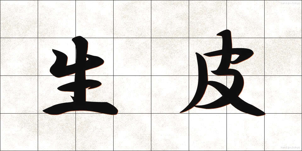 生皮 (なまかわ)