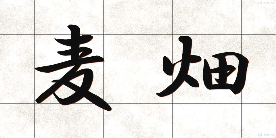 麦畑 (むぎばたけ)