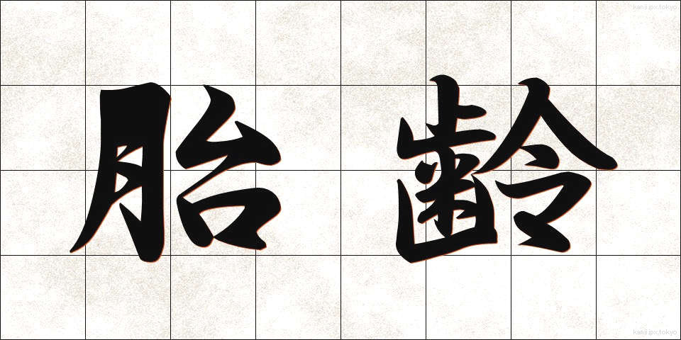 胎齢 (たいれい)